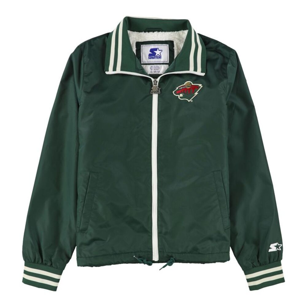 STARTER Womens Minnesota Wild Jacket, NWT